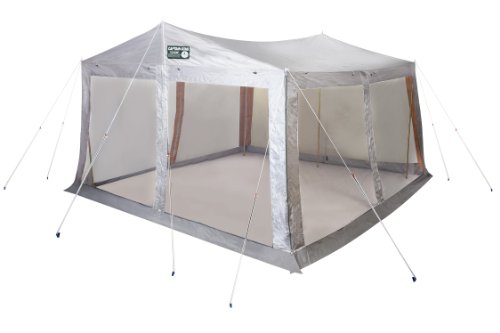 【中古品】キャプテンスタッグ　ラニーメッシュタープテント ラニーメッシュタープテント - アウトドア・キャンプ用品 - キャプテン