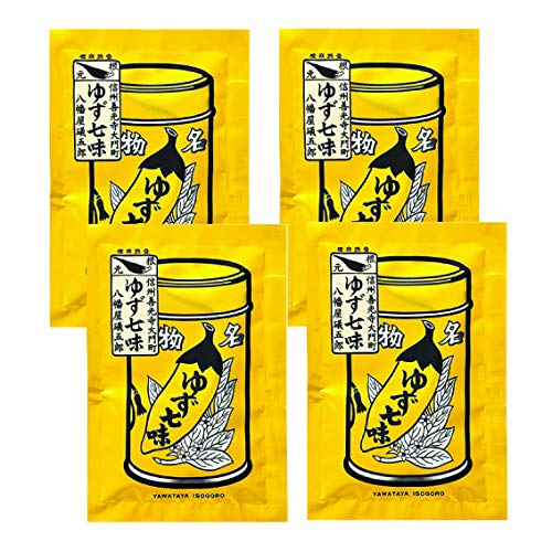 八幡屋礒五郎 ゆず七味 袋 15g×4袋の商品画像