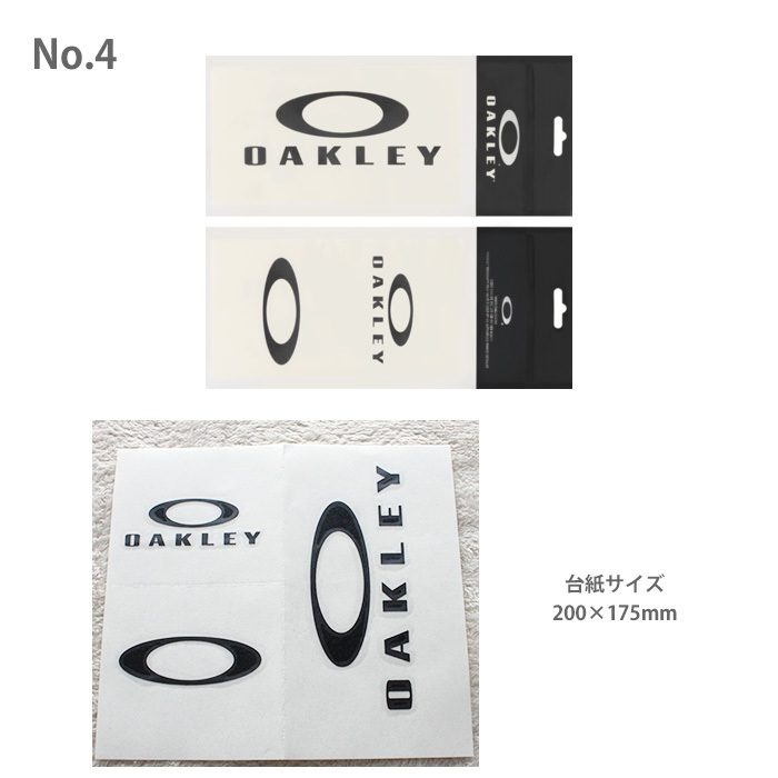 Oakley Oacley наклейка-логотип LOGO STICKER oa400 7 вид стандартный товар 