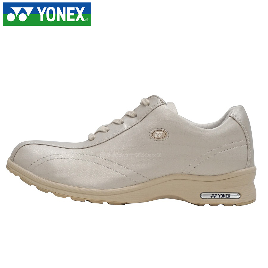  Yonex прогулочные туфли женский обувь L30F жемчуг бежевый 3.5E YONEX энергия подушка SHWL30F Yonex энергия подушка прогулочные туфли 