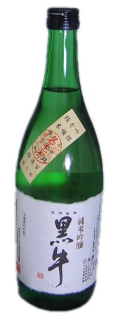 名手酒造店 黒牛 純米吟醸 720mlびん 1本 純米吟醸酒の商品画像