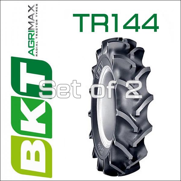 9.5-22 BKT Tire・TR144 トラクター用バイアスタイヤ・2本セット トラック用品、パーツ