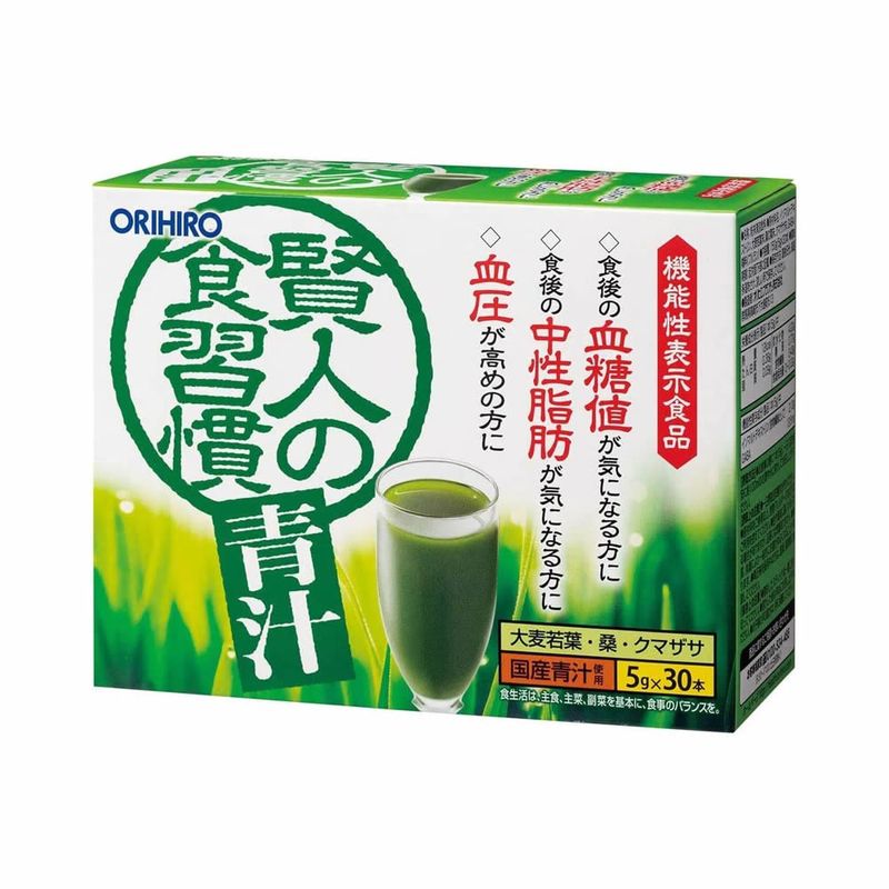 オリヒロ 賢人の食習慣青汁 30本×1個の商品画像