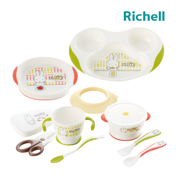 リッチェル リッチェル トライ ミッフィーベビー食器セット MO-5×1個 ベビー食器の商品画像