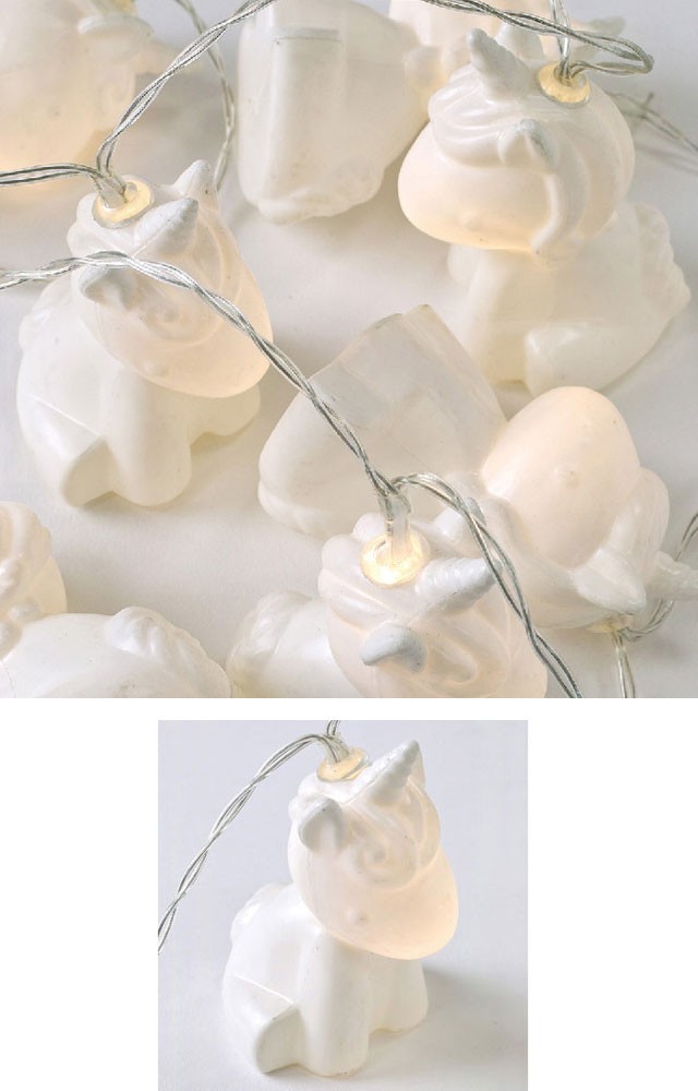 LED ガーランド ユニコーン 8球 1.7m 1