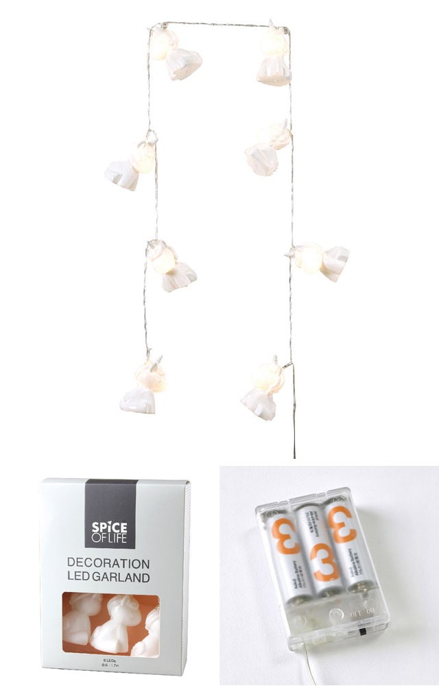 LED ガーランド ユニコーン 8球 1.7m 2