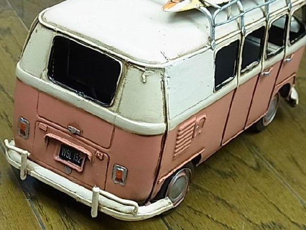 ブリキのおもちゃ アンティーク調 ノスタルジックカー 自動車 キャリー 