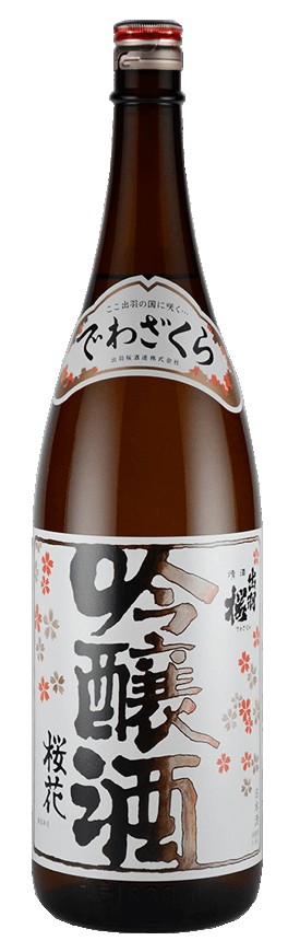 出羽桜 桜花吟醸酒 吟醸 1800mlの商品画像