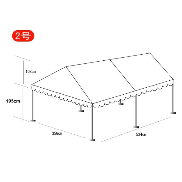  Event tent 2 interval ×3 interval 3.6m×5.4m Ester canvas compilation . for tent gome private person to delivery transport company cease till * block inside . delivery possibility free shipping ( Hokkaido * Okinawa * remote island *.. ground excepting )