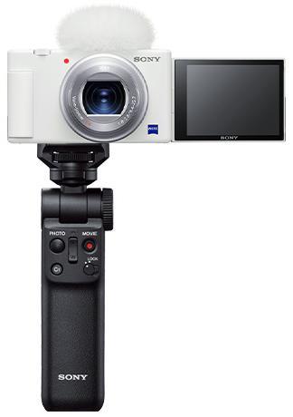 SONY VLOGCAM ZV-1G W （ホワイト） シューティンググリップキット VLOGCAM コンパクトデジタルカメラ本体の商品画像