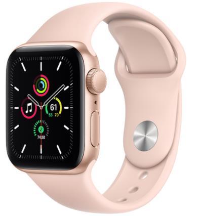 Apple Apple Watch SE GPSモデル 40mm ゴールドアルミニウムケースと 