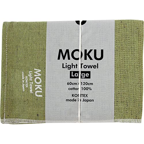 MOKU LIGHT TOWEL L バスタオル （グリーン） タオルの商品画像