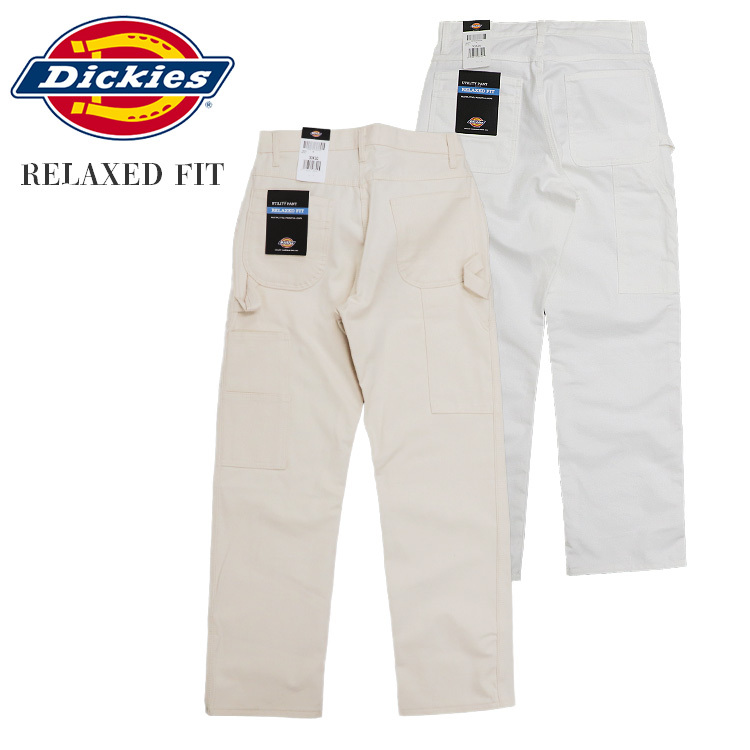  Dickies 1953 painter's pants рабочие брюки мужской DICKIES relax Fit низ Hammer петля 