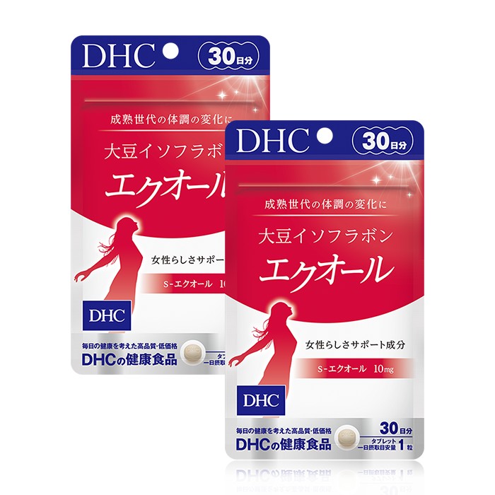 DHC DHC 大豆イソフラボン エクオール 30日分（30粒）×2個 大豆イソフラボンの商品画像