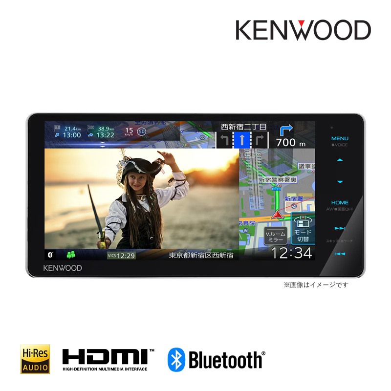 KENWOOD ケンウッド 彩速ナビ 7V型 MDV-S711HDW