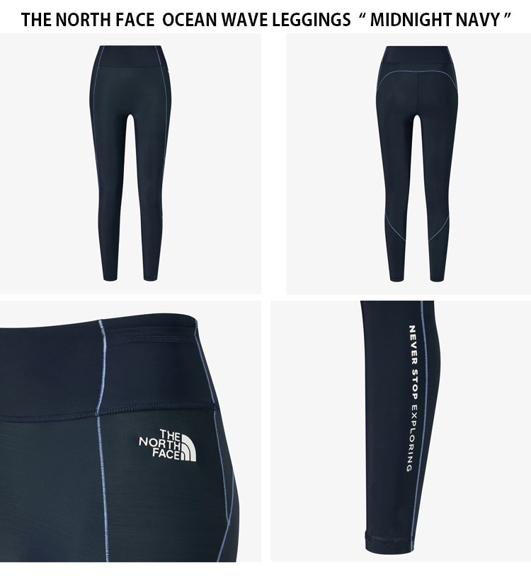 THE NORTH FACE North Face Rush Guard OCEAN WAVE LEGGINGS Ocean wave leggings water leggings swimsuit men's lady's NP6KQ15A/B/C/D