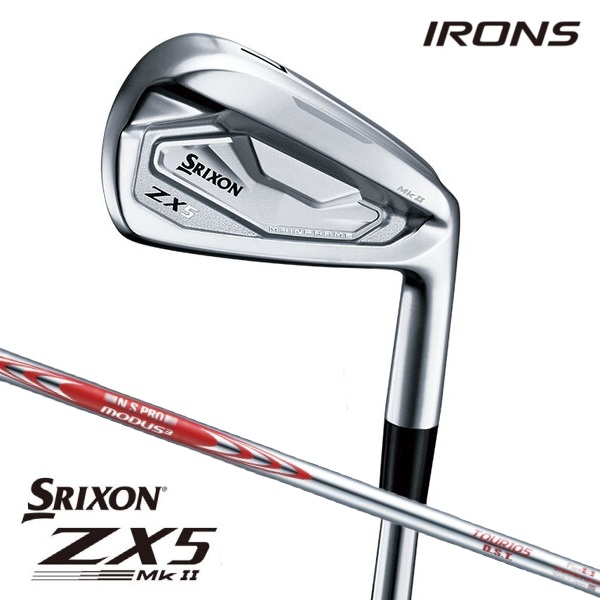 SRIXON ZX5 Mk II アイアンセット 6本［N.S.PRO MODUS3 TOUR105 DST］（S）の商品画像