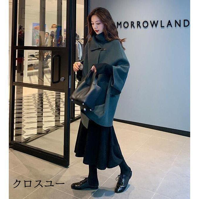  poncho lady's cape coat cape autumn winter outer beautiful .50 fee 40 fee 30 fee 20 fee large size on goods protection against cold stylish commuting going to school etc. 