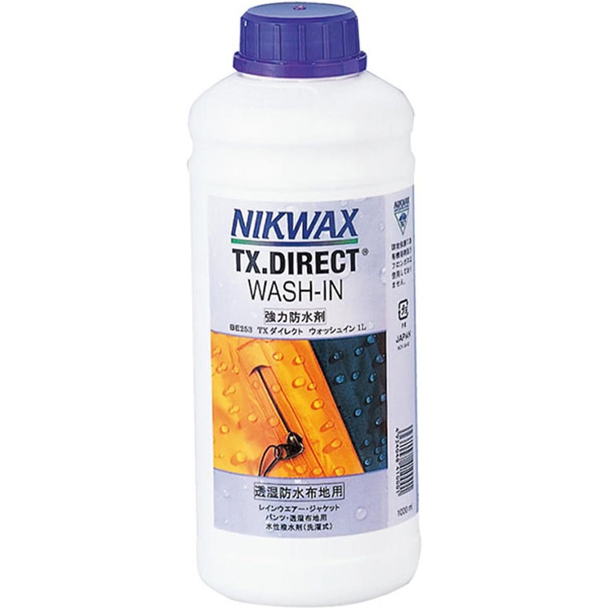 NIKWAX （ニクワックス） 防水透湿生地用撥水剤 TX.ダイレクト WASH-IN 1L EBE253の商品画像