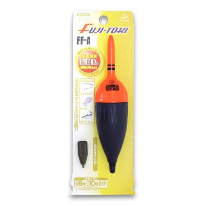 電気ウキ 楽天市場】中通し電気ウキ LFスマート オレンジ 0号 16.7g TSURIKEN