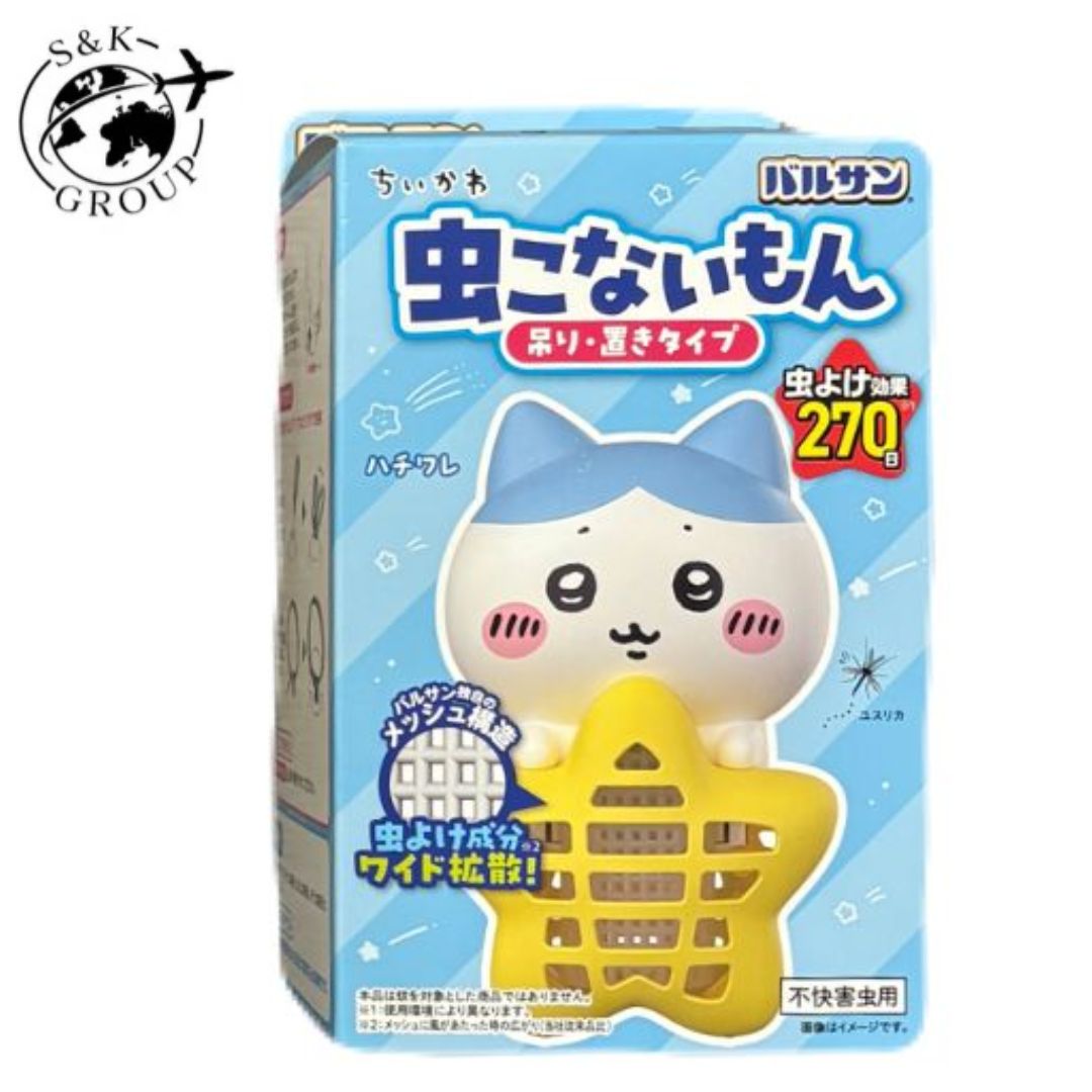 LEC バルサン ちいかわ 虫こないもん 吊り・置きタイプ ハチワレ型×1セットの商品画像