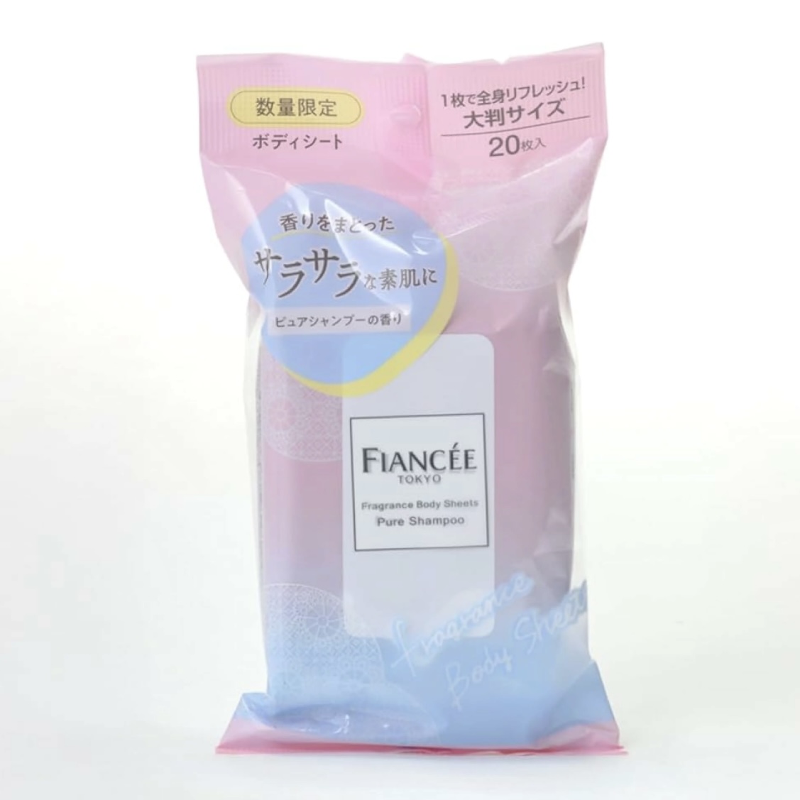 フィアンセ フレグランス ボディシート ピュアシャンプーの香り 20枚入×1の商品画像