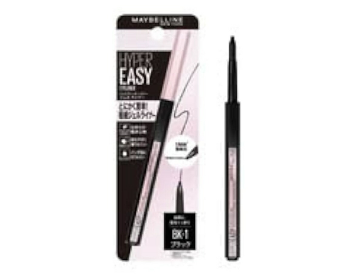 メイベリン ハイパーイージー ジェル ライナー（BK-1 ブラック）の商品画像
