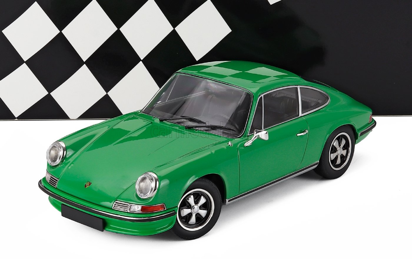 ミニチャンプス ポルシェ 911 S 1972 レッド （1/18スケール