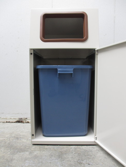 # outlet box delivery # lion dumpster DB-67A W460xD460xH947mm outdoors for capacity :67 liter 