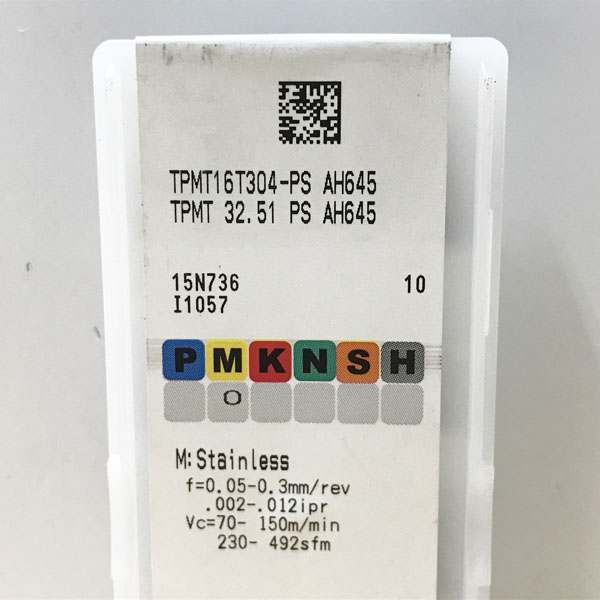 [ нераспечатанный ]Tungaloy/ язык Garo iTPMT16T304-PS-AH645 10 штук / коробка порез . для chip *102721
