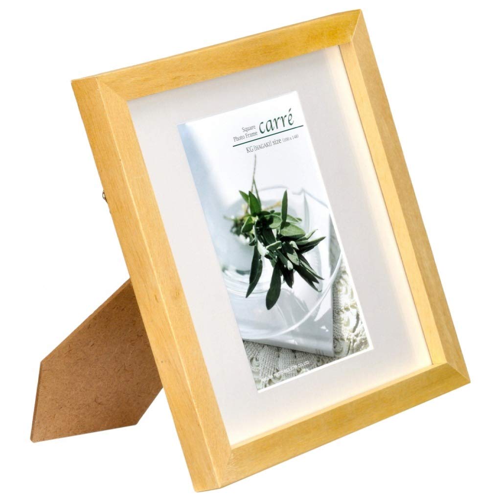 HAKUBA スクウェア木製額 carre L 1面 FSQCR-NTL1 （ナチュラル）