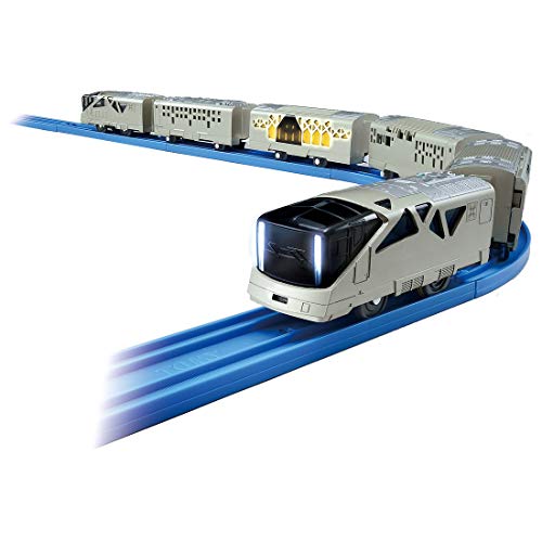 「プラレール」と「ストレートレール＆どうろ」セット タカラトミー プラレール クルーズトレインDXシリーズ TRAIN SUITE