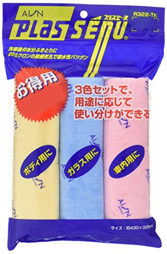 アイオン AION プラスセーヌお得用 3枚 （ブルー、ピンク、イエロー各色1枚 ） R-322TKの商品画像