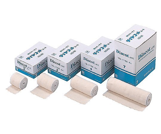 弾力包帯 ダイヤコットエース 4号（6巻入り、10.0cm×4.5m） NE-314の商品画像