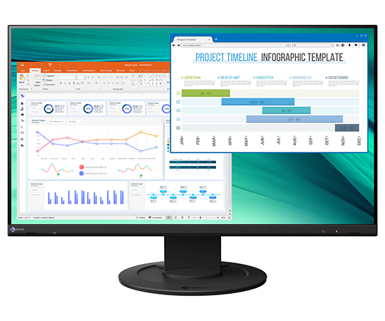 FlexScan EV2460-BK （ブラック）