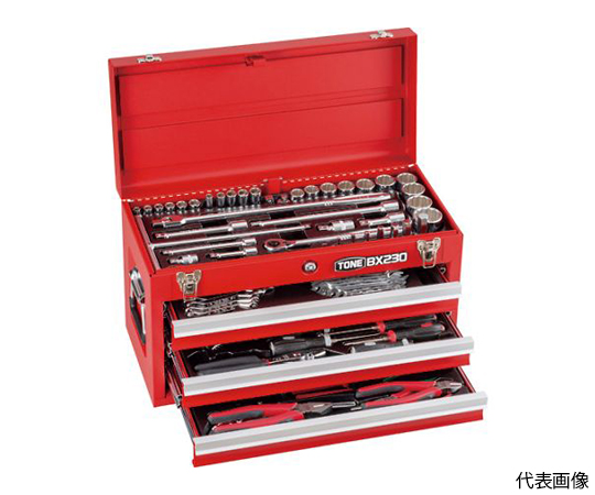 ＴＯＮＥ ツールセット 差込角９．５ｍｍ １２．７ｍｍ ８６点セット ハンドツールセットの商品画像