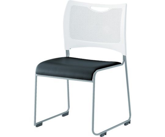 アイリスチトセ ASL-110PV-GR 会議用グリーンスタッキングチェア