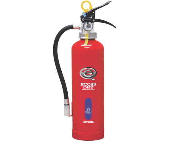HATSUTA ECOSS消火器 粉末ABC消火器（スチール）3.0kg PEP-10N 消火器