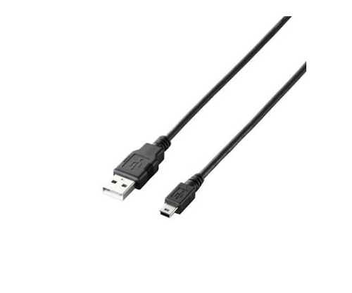 PS3対応USB2.0ケーブル （mini-Bタイプ） U2C-GMM50BK [ブラック］ 5.0mの商品画像