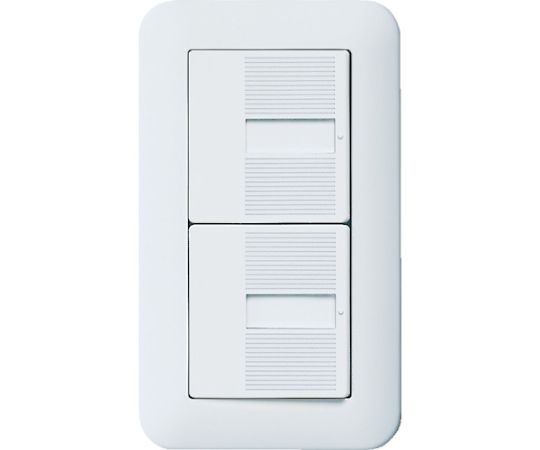 Panasonic コスモシリーズワイド21 埋込ネームダブルスイッチB（片切）WTP50612WP×1個の商品画像