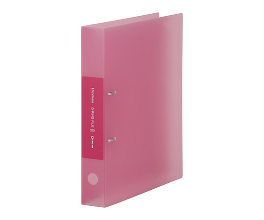 シンプリーズ Dリングファイル 透明（ピンク）652TSP 1冊の商品画像