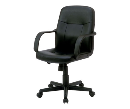 OAレザーチェア ローバック CCL-001D （ブラック）の商品画像