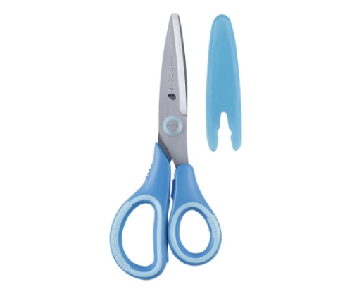 レイメイ藤井 先生オススメ こどもハサミ 右手用（ブルー）SHM407Aの商品画像
