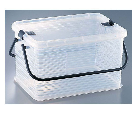 サンコープラスチック コンテナ S ナチュラルブラック×1個