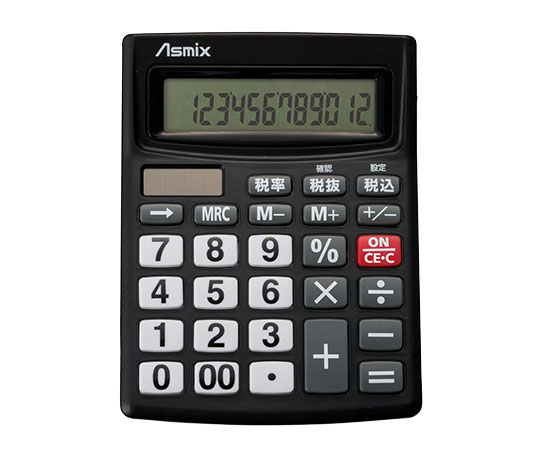 アスカ アスカ ビジネス電卓 C1234BK（ブラック） Asmix 電卓の商品画像