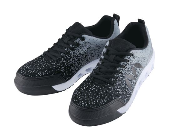 MARUGO マルゴ マンダムニット #001（グレー/ブラック）24.5cm 作業用スニーカーの商品画像