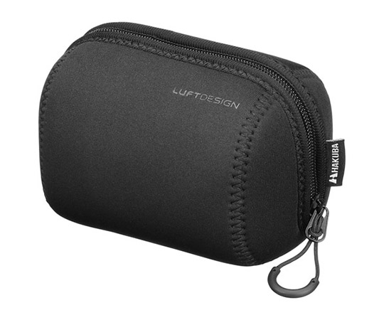 ハクバ ルフトデザイン スリムフィット レンズポーチ 90-110 KLP-LS9011BK（ブラック） レンズケースの商品画像