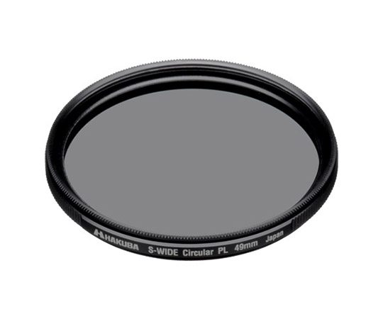 ハクバ S（スクリュー）ワイドサーキュラーPL 49mm CF-SWCP49 レンズフィルター本体の商品画像