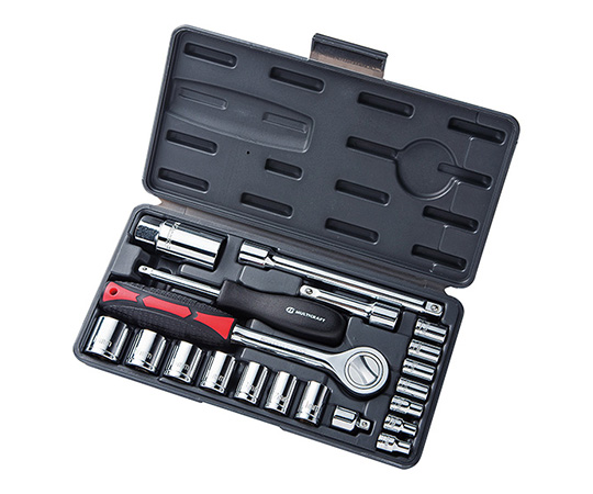 KTC 6.3sq.ソケットレンチセット ミリ・インチサイズ 25点