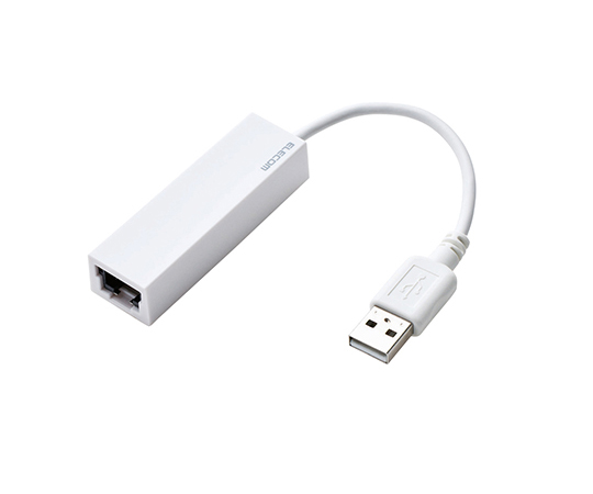USB2.0 LANアダプター EDC-FUA2-W （ホワイト）の商品画像
